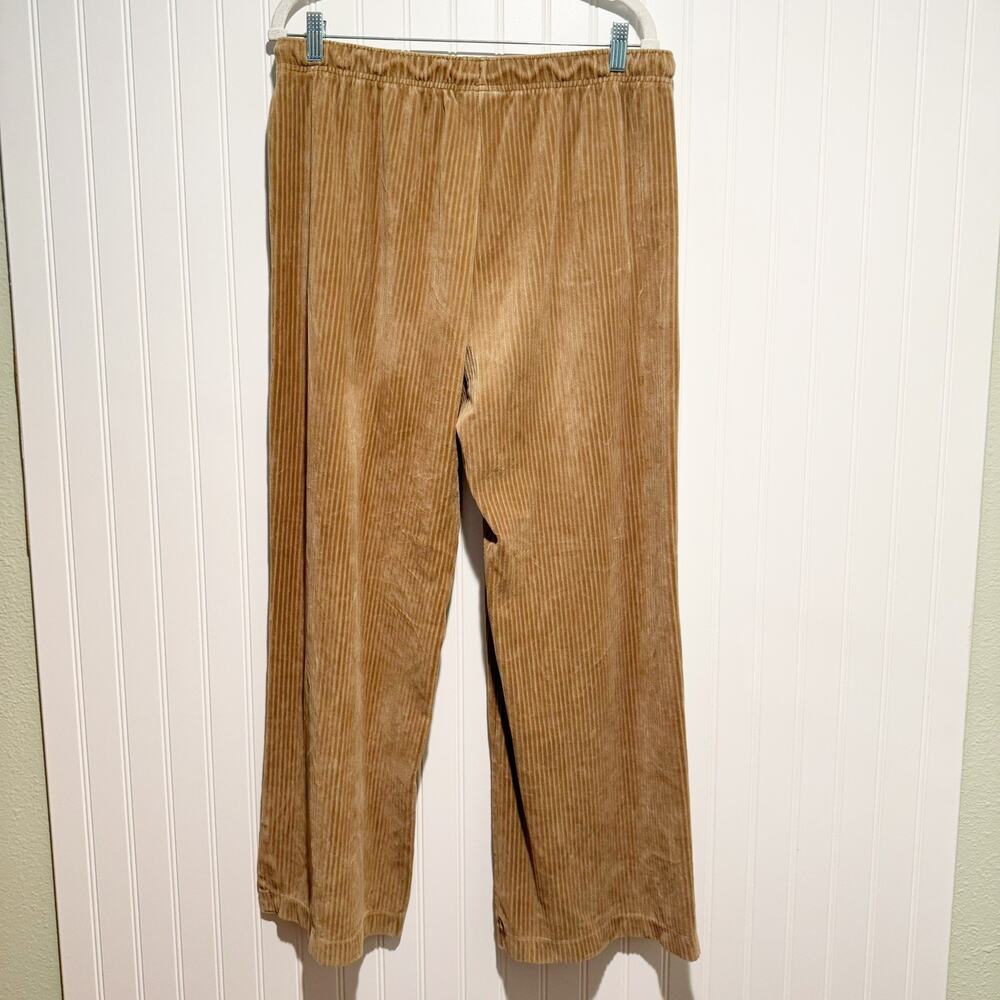 Nike Tan Corduroy Wide Leg Pants Size Large - Picture 6 of 7